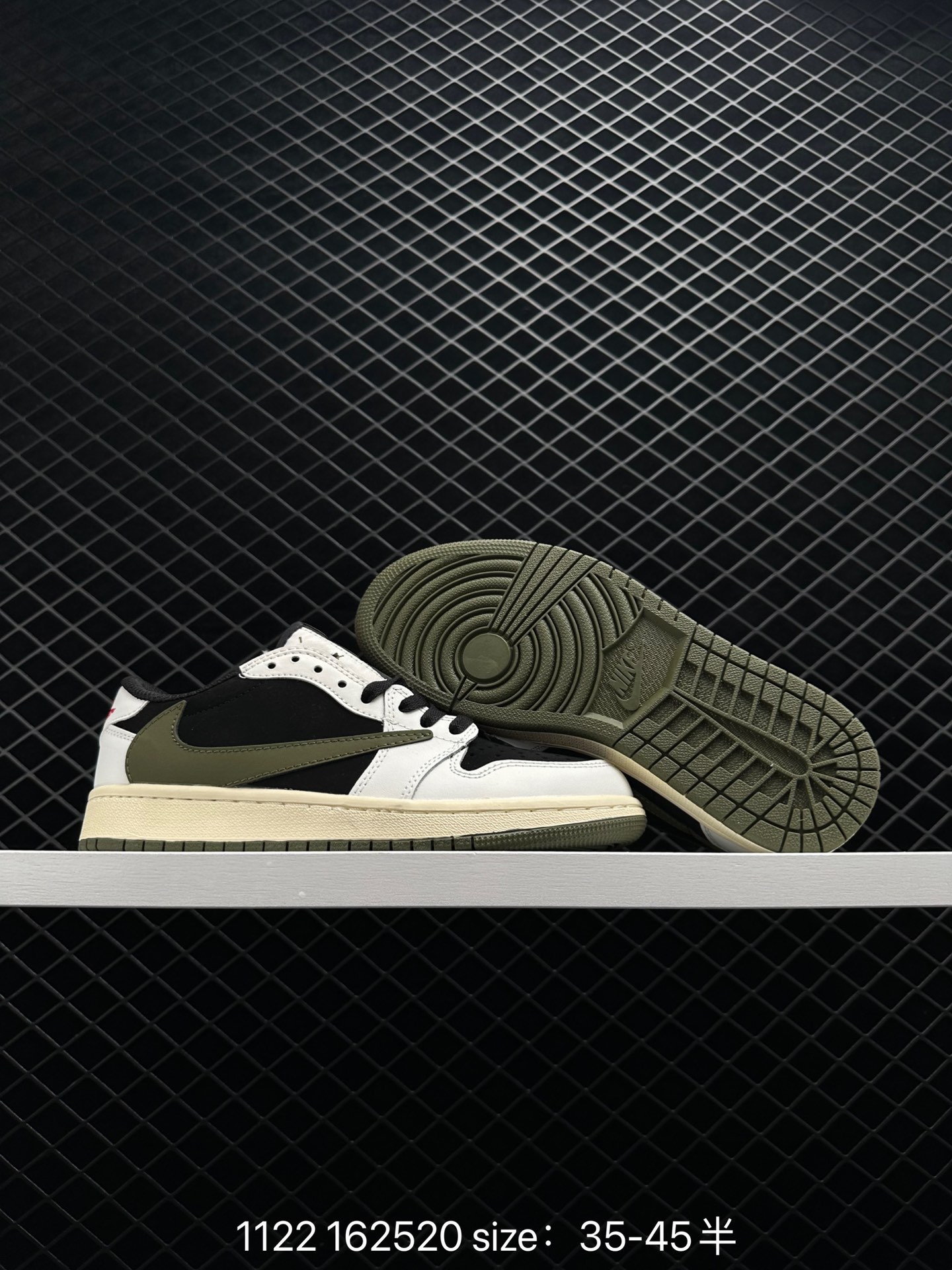 Travis Scott x Air Jordan 1 Low OG “Black Phantom